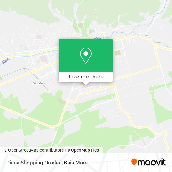 Diana Shopping Oradea map