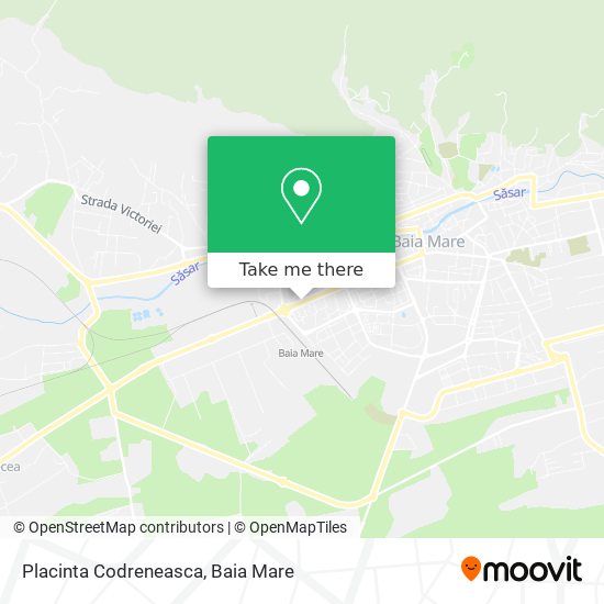 Placinta Codreneasca map