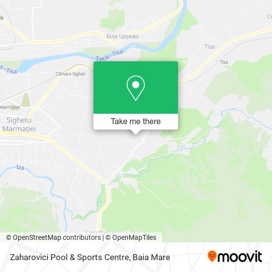Zaharovici Pool & Sports Centre map