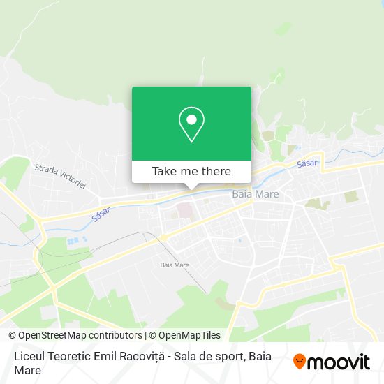 Liceul Teoretic Emil Racoviță - Sala de sport map