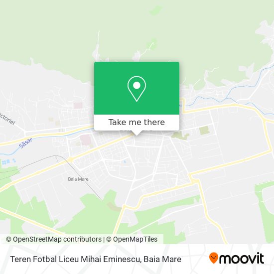 Teren Fotbal Liceu Mihai Eminescu map