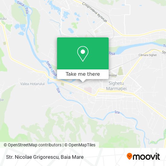 Str. Nicolae Grigorescu map