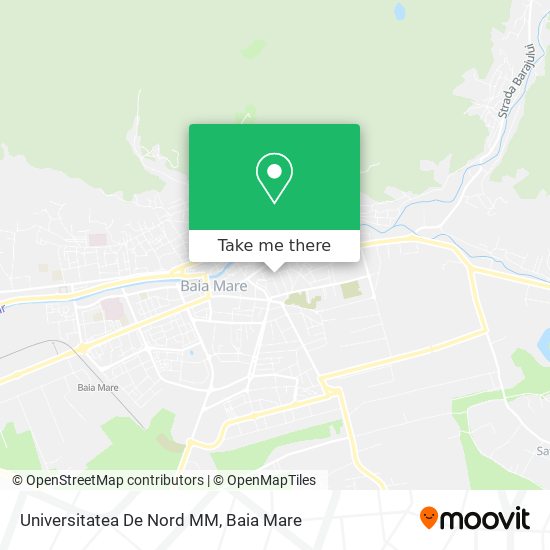 Universitatea De Nord MM map