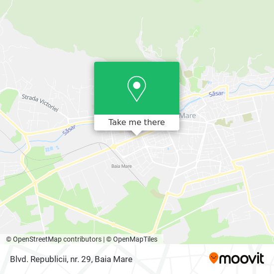 Blvd. Republicii, nr. 29 map