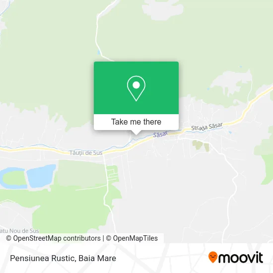 Pensiunea Rustic map