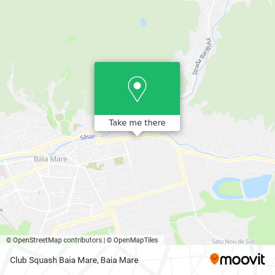 Club Squash Baia Mare map