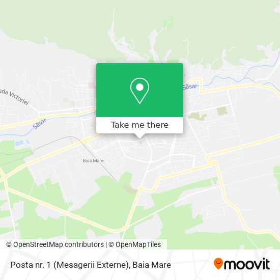 Posta nr. 1 (Mesagerii Externe) map