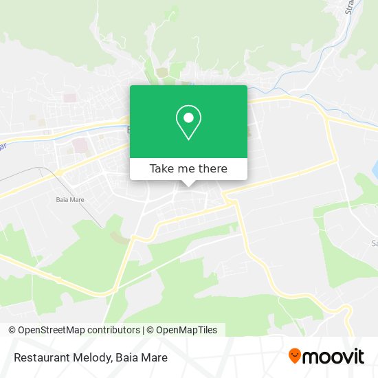 Restaurant Melody map