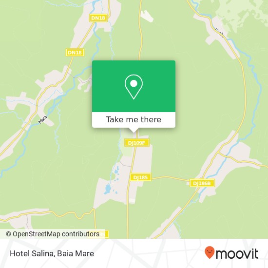 Hotel Salina map