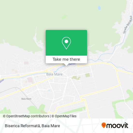 Biserica Reformată map