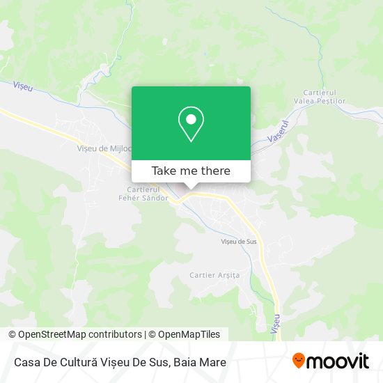Casa De Cultură Vișeu De Sus map