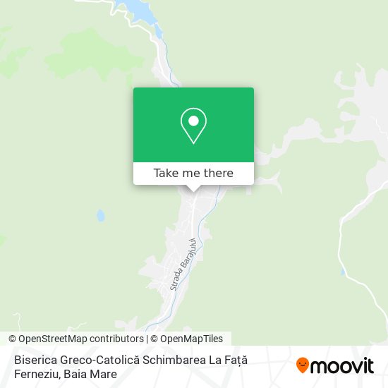 Biserica Greco-Catolică Schimbarea La Față Ferneziu map
