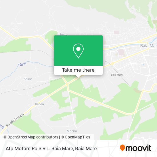 Atp Motors Ro S.R.L. Baia Mare map
