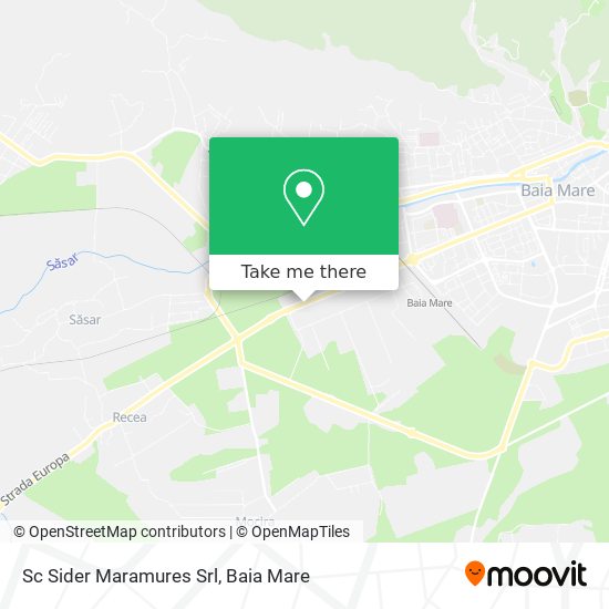 Sc Sider Maramures Srl map