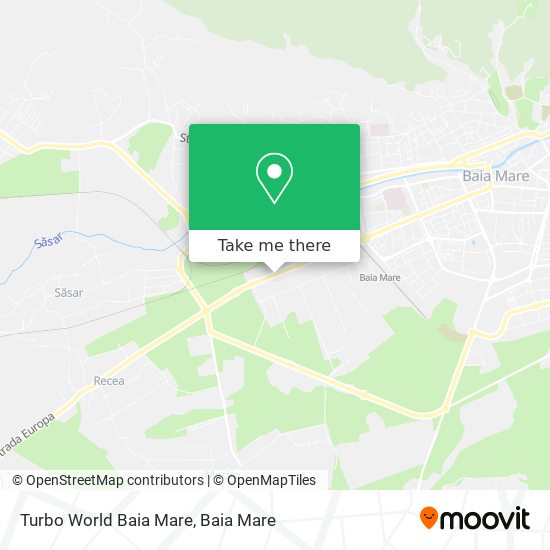 Turbo World Baia Mare map