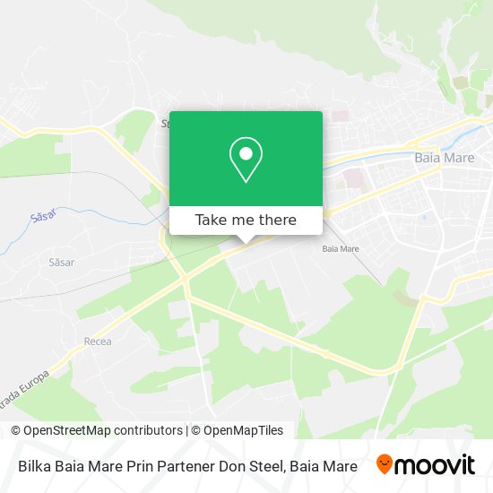 Bilka Baia Mare Prin Partener Don Steel map