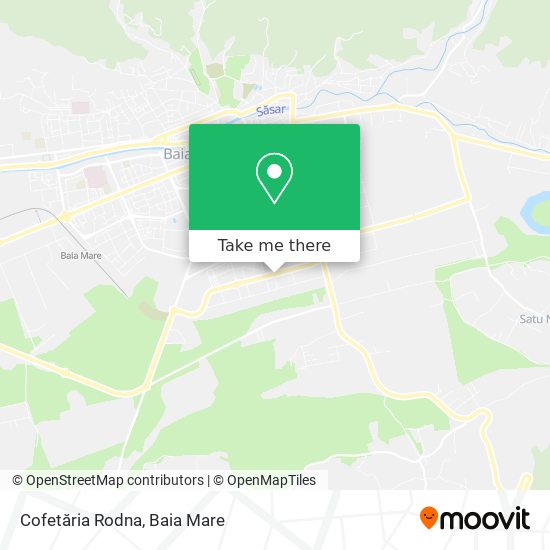 Cofetăria Rodna map