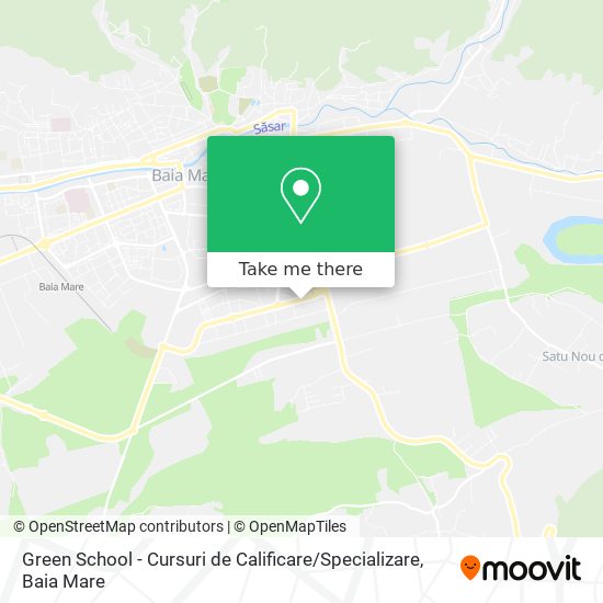 Green School - Cursuri de Calificare / Specializare map