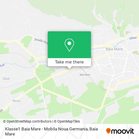 Klasse1 Baia Mare - Mobila Noua Germania map