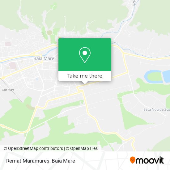 Remat Maramureș map