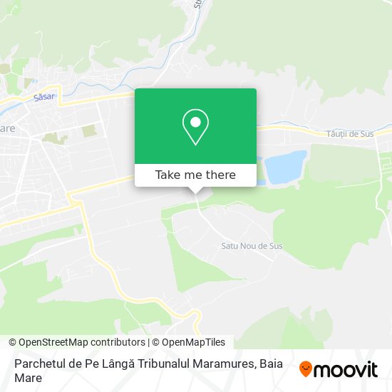 Parchetul de Pe Lângă Tribunalul Maramures map