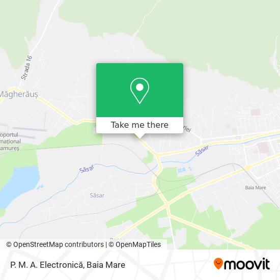 P. M. A. Electronică map