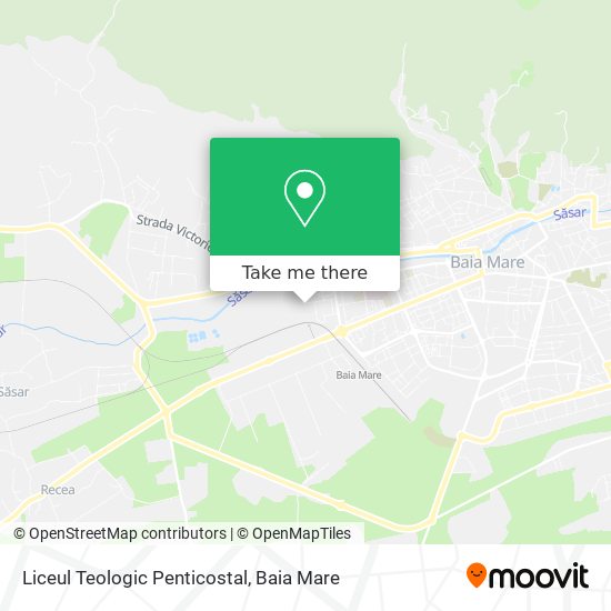 Liceul Teologic Penticostal map