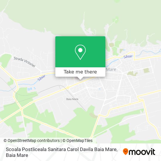 Scoala Postliceala Sanitara Carol Davila Baia Mare map