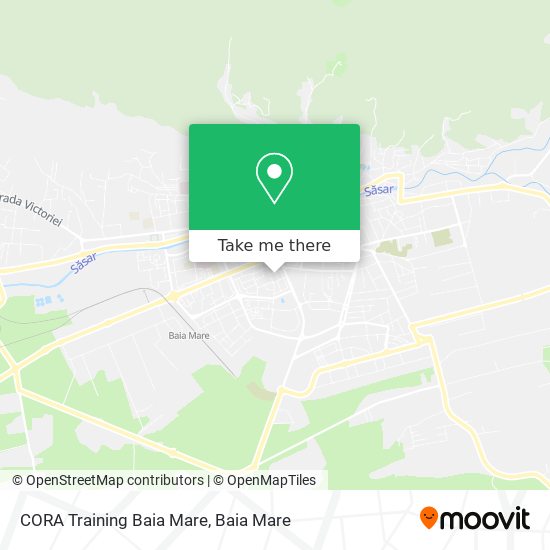 CORA Training Baia Mare map