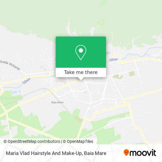 Maria Vlad Hairstyle And Make-Up map
