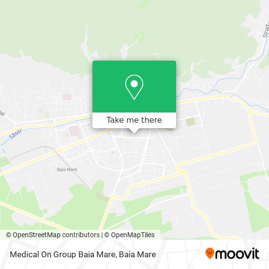 Medical On Group Baia Mare map
