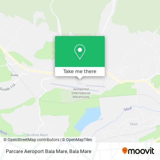 Parcare Aeroport Baia Mare map