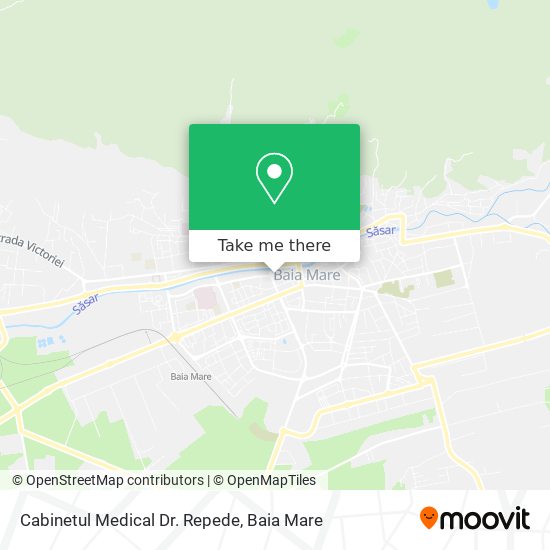 Cabinetul Medical Dr. Repede map