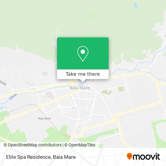 Elite Spa Residence map