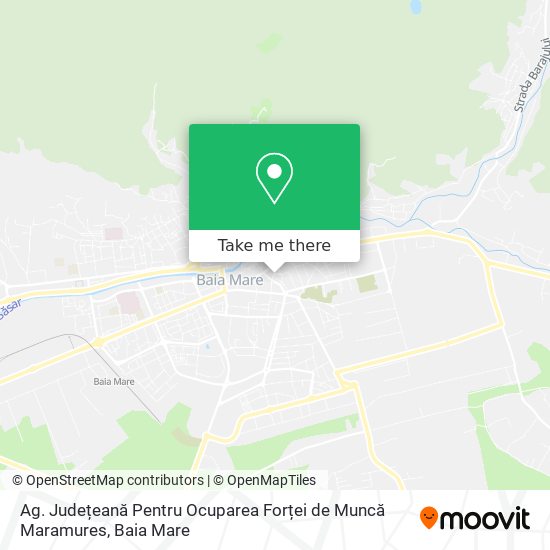 Ag. Județeană Pentru Ocuparea Forței de Muncă Maramures map