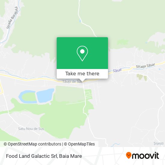 Food Land Galactic Srl map