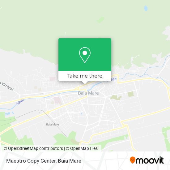 Maestro Copy Center map