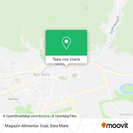 Magazin Alimentar Goje map