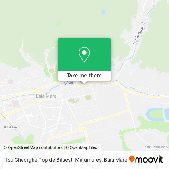 Isu Gheorghe Pop de Băsești Maramureș map