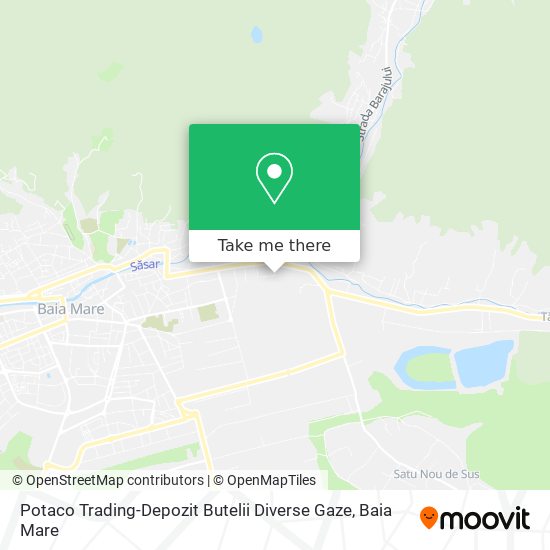 Potaco Trading-Depozit Butelii Diverse Gaze map