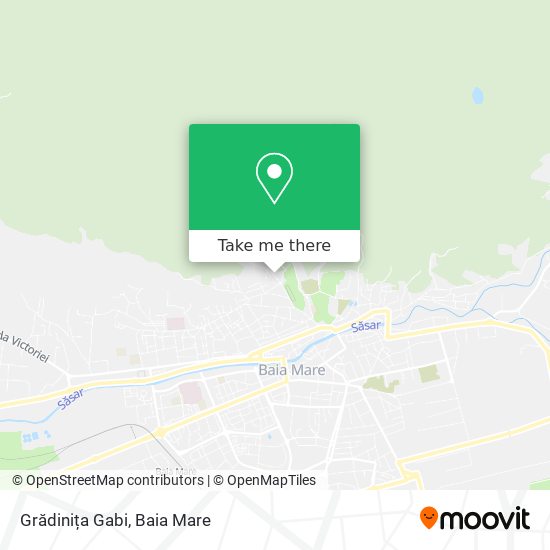 Grădinița Gabi map