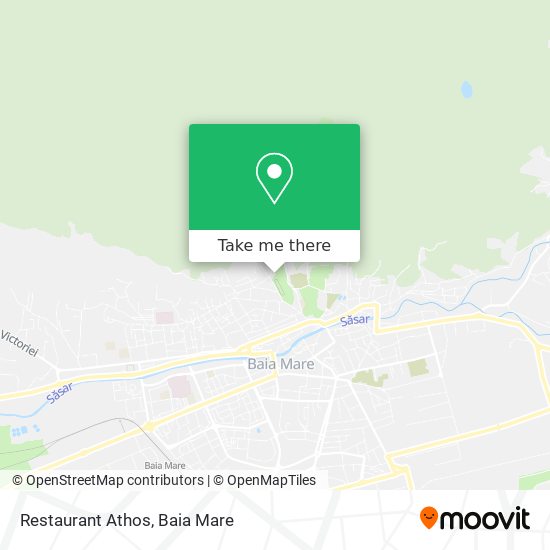 Restaurant Athos map