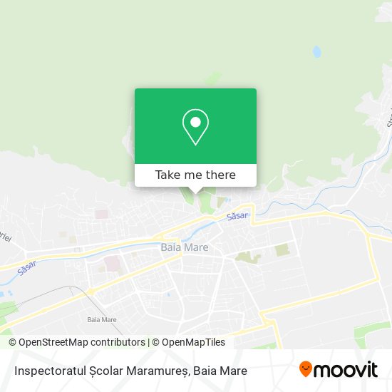 Inspectoratul Școlar Maramureș map