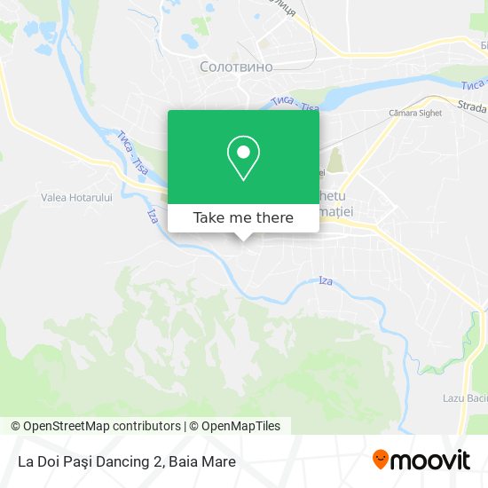 La Doi Paşi Dancing 2 map
