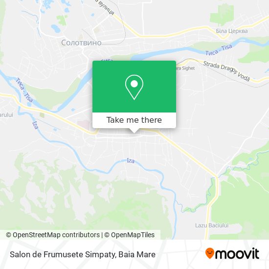 Salon de Frumusete Simpaty map