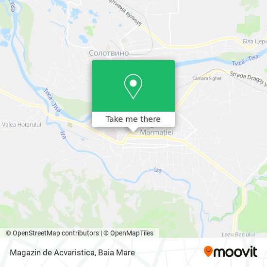 Magazin de Acvaristica map