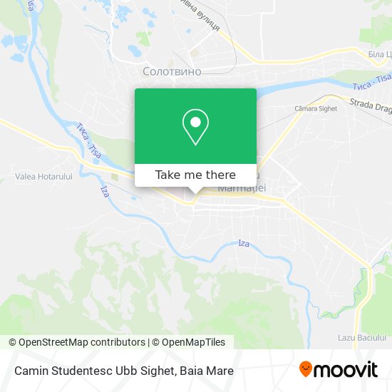 Camin Studentesc Ubb Sighet map