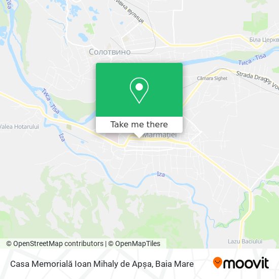 Casa Memorială Ioan Mihaly de Apșa map