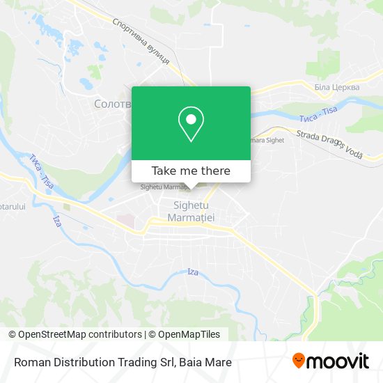 Roman Distribution Trading Srl map