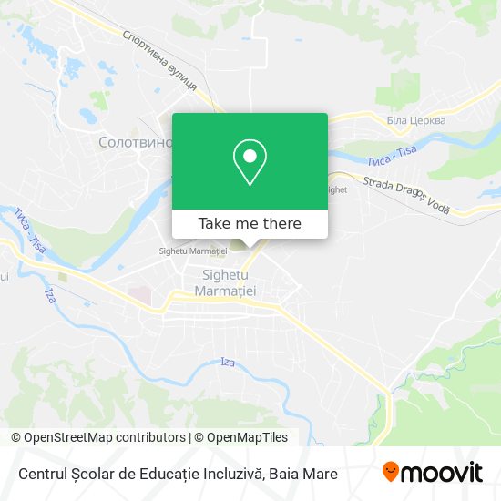 Centrul Școlar de Educație Incluzivă map